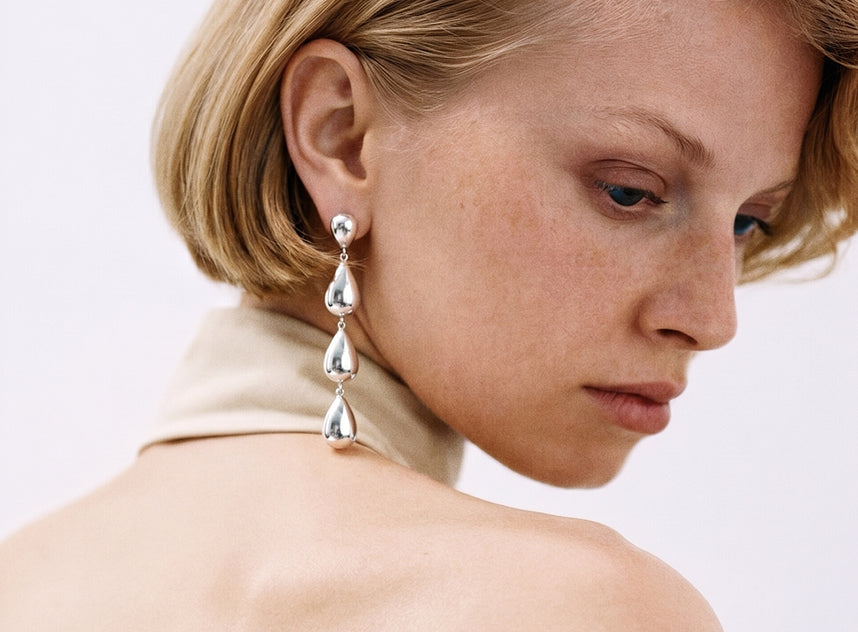 Statement Earrings for Clean, Modern Wardrobes