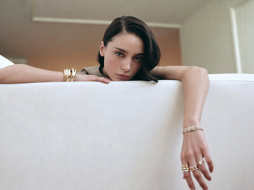 Gold Jewelry Designed Around Everyday Dressing Habits