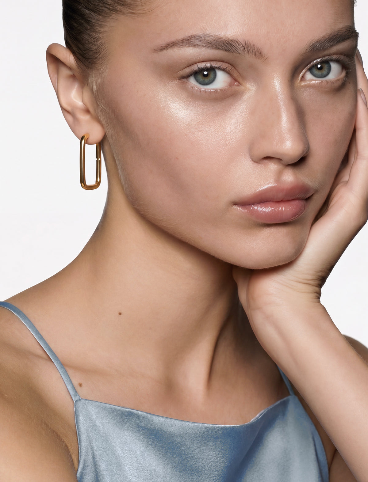 Contour Link Hoops