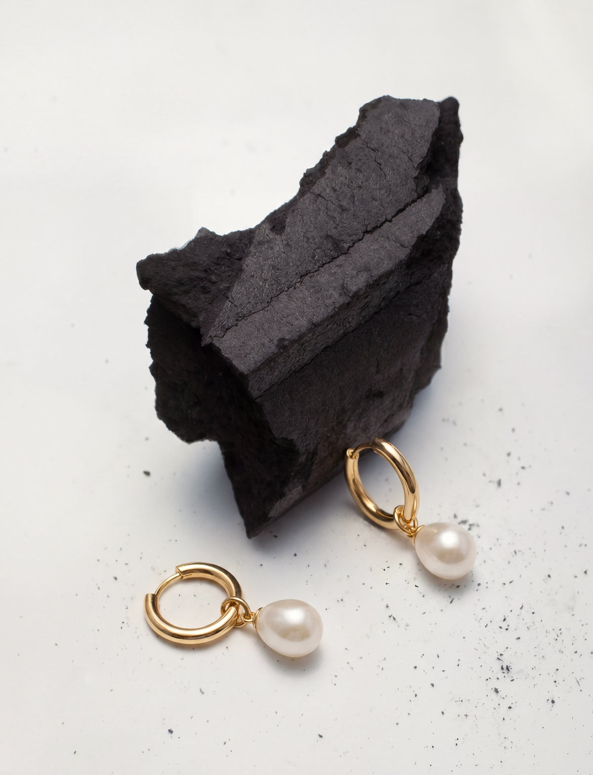 Pearl Loop Earrings